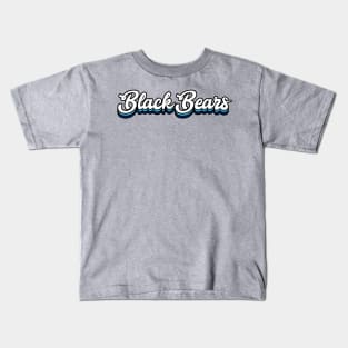 Black Bears - University of Maine Kids T-Shirt